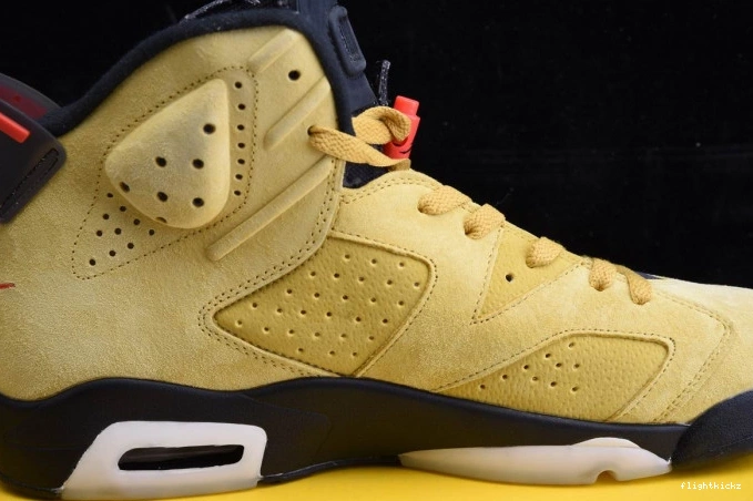 X CN1084-300 YELLOW 6 SCOTT AIR JORDAN TRAVIS 0821